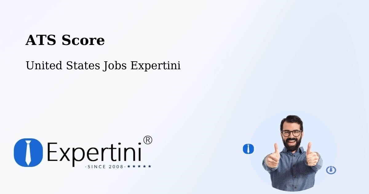Resume ATS Score & Job Description Match Tool – Biddeford - United States Jobs Expertini